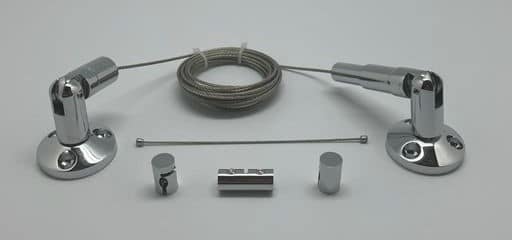 Click here to request for our chrome cable wine racks!