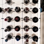 This client opted to arrange his cable racks such that the bottles are displayed in a neck-forward position. Cachet Wine Cellars deliver their cable racking components separately, so you have the option to rearrange your rack on site.