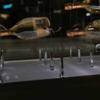 The cable wine racking system ensures that your bottles are securely stored, while the LED panel provides an elegant way to display your wine bottles. LA Wine Cellar Cable Wine System Supported by LED Panel