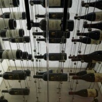 Cable Wine Displays constructs luxurious cable wine racks to adapt to your wine storage needs. cable glass wine cellar construction and design